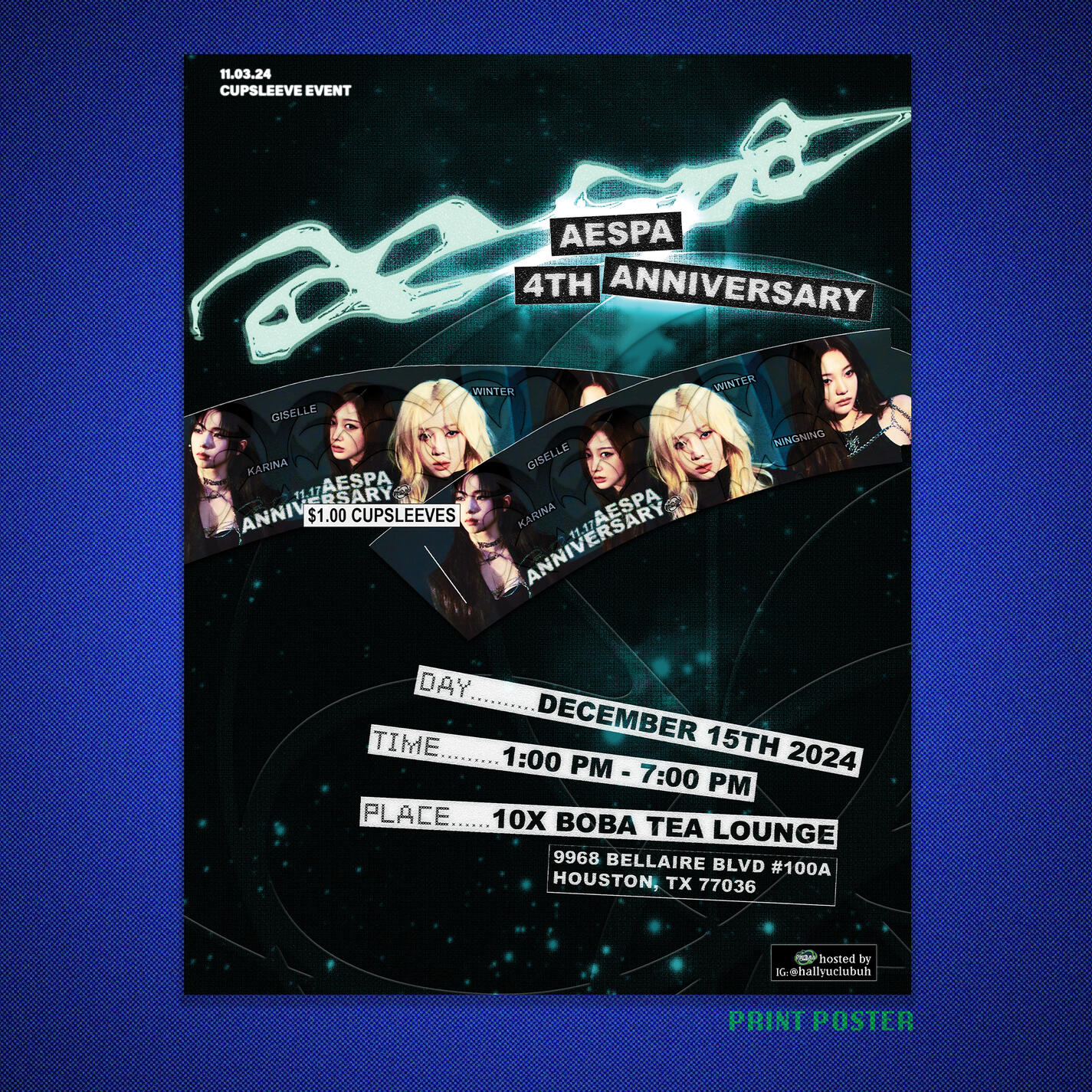 Hallyu: Cupsleeve Print Poster Hallyu: Cupsleeve Print Poster